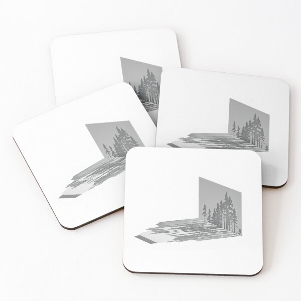 Item preview, Minimalist Forest Shadow Art Design designed and sold by Wonderful Designs.