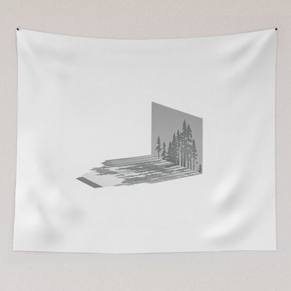 Item preview, Minimalist Forest Shadow Art Design designed and sold by Wonderful Designs.