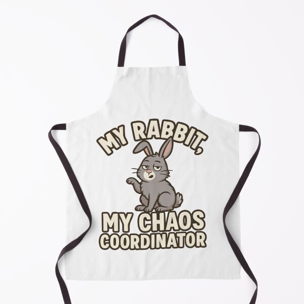 Item preview, My Rabbit, My Chaos Coordinator – Conejo Sarcástico y Divertido designed and sold by storelibertys.