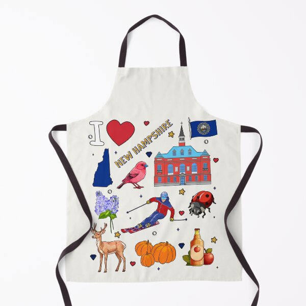 Item preview, New Hampshire State Pride, Icons & Symbols Pattern designed and sold by mashmosh.