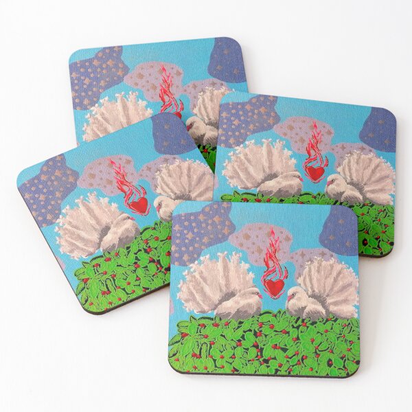 Item preview, Love pigeons designed and sold by "mariadreamart".