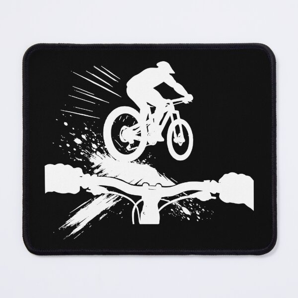 Item preview, Downhill MTB POV perspective mountain bike gift designed and sold by Pineapple-Tree.