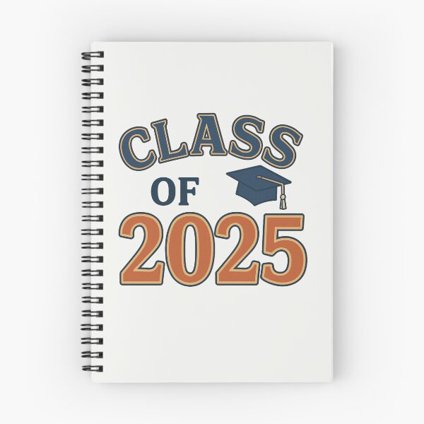 Item preview, Class of 2025 Graduation Retro Typography with Cap designed and sold by astersgraphics.