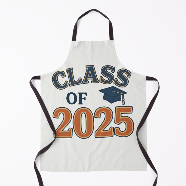 Item preview, Class of 2025 Graduation Retro Typography with Cap designed and sold by astersgraphics.