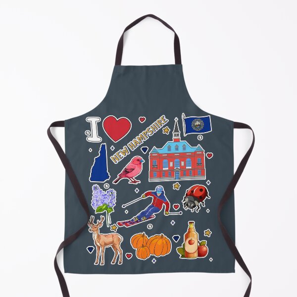 Item preview, New Hampshire State Pride - Ultimate Granite State Icons Collection designed and sold by mashmosh.