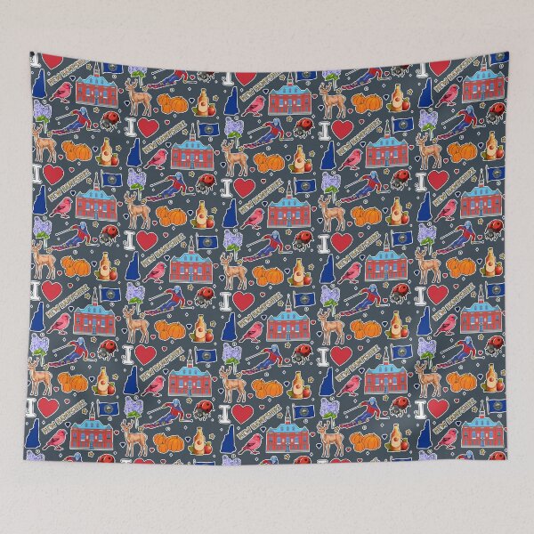 Item preview, New Hampshire State Pride - Ultimate Granite State Icons Collection designed and sold by mashmosh.