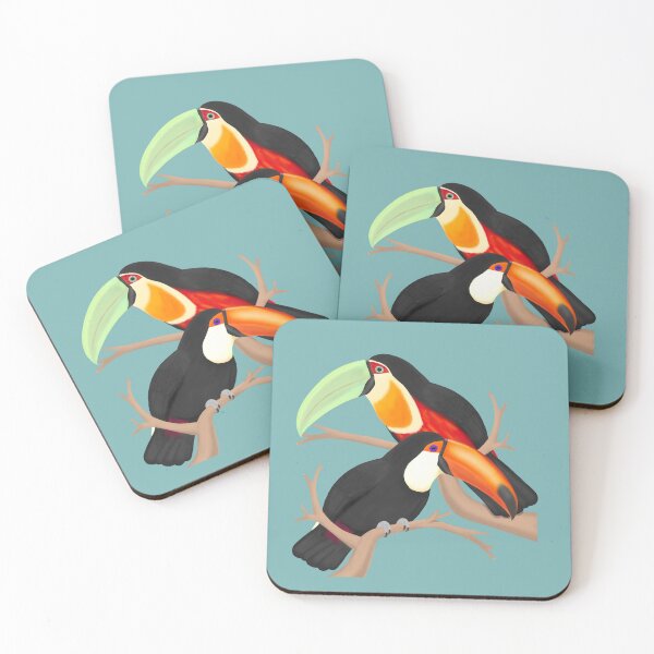 Item preview, Colorful toucans designed and sold by Daniel Vasco.