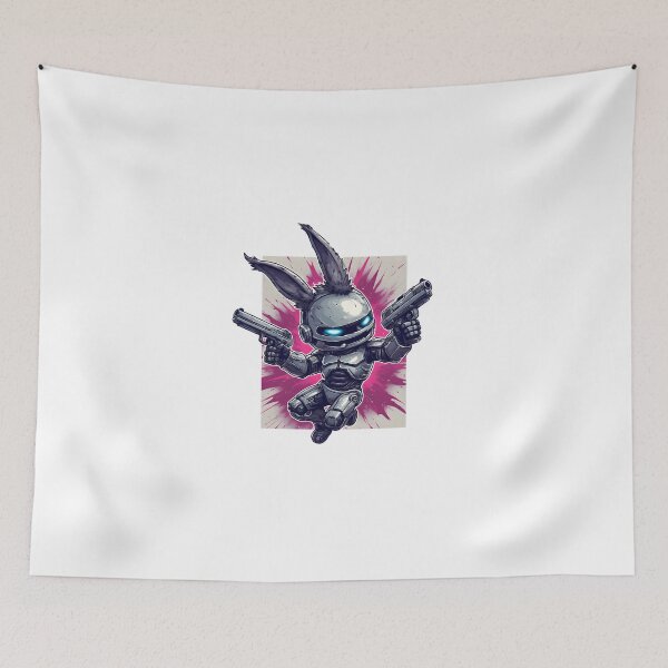 Item preview, 80s RoboBunny Comic Art designed and sold by owi-art.