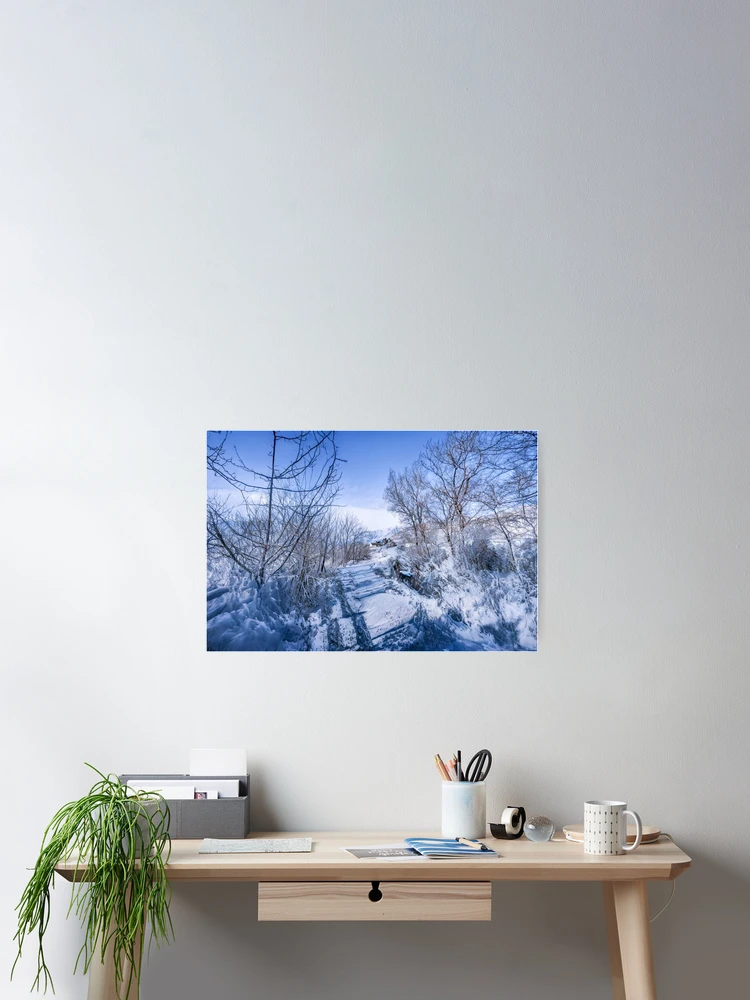 Thumbnail 2 of 3, Poster, Snow Scene designed and sold by RJW Images.