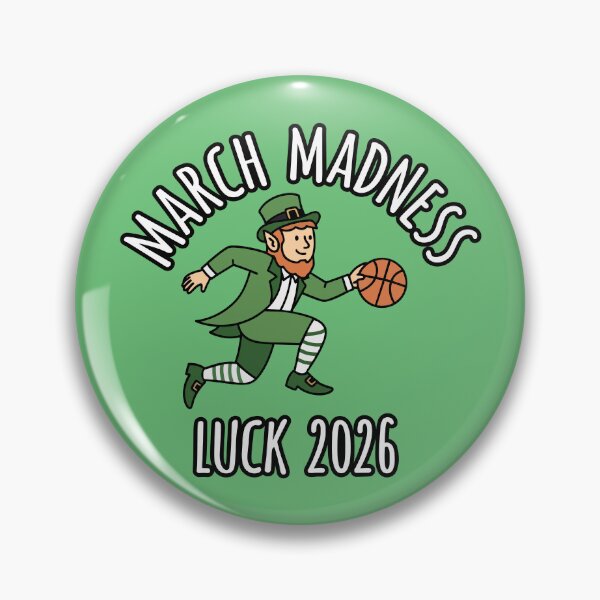 Item preview, Leprechaun Basketball "March Madness Luck 2026" designed and sold by lowbatterydept.
