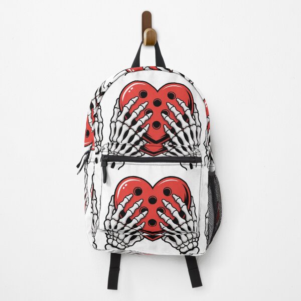 Item preview, Skeleton Hands & Pickleball Heart - Neo Traditional Tattoo Style Art designed and sold by Pro AguiZoul Art.