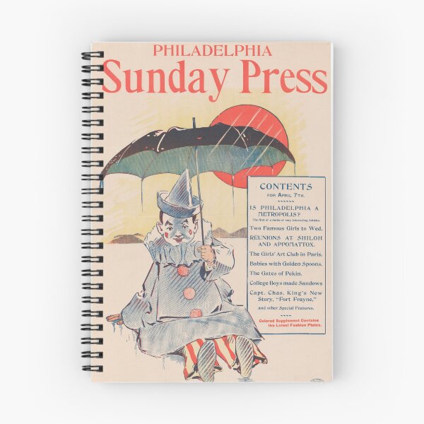 Item preview, Philadelphia Sunday Press Advertising Poster (1896) designed and sold by 19th Century in Color.