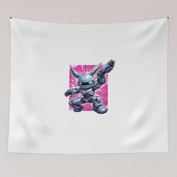 Item preview, 80s RoboBunny Comic Art designed and sold by owi-art.