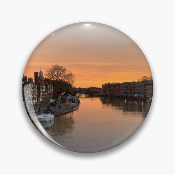 Artikelvorschau, Sonnenuntergang am Fluss Ouse in York entworfen und verkauft von RJW Images.