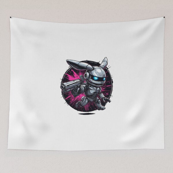 Item preview, 80s RoboBunny Comic Art designed and sold by owi-art.