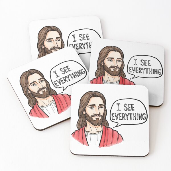 Item preview, Jesus Memes - I See Everything  designed and sold by Thunderbelts.