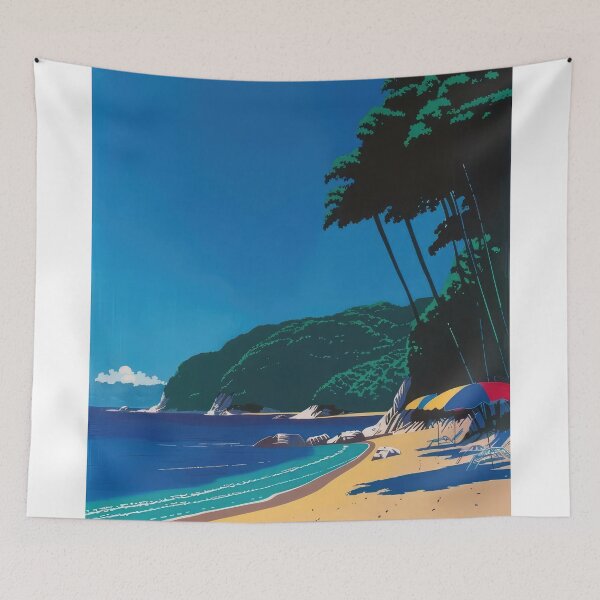 Item preview, Hiroshi Nagai —  Endless Summer Silence — A Dreamy City Pop Escape designed and sold by CleoniqueH.