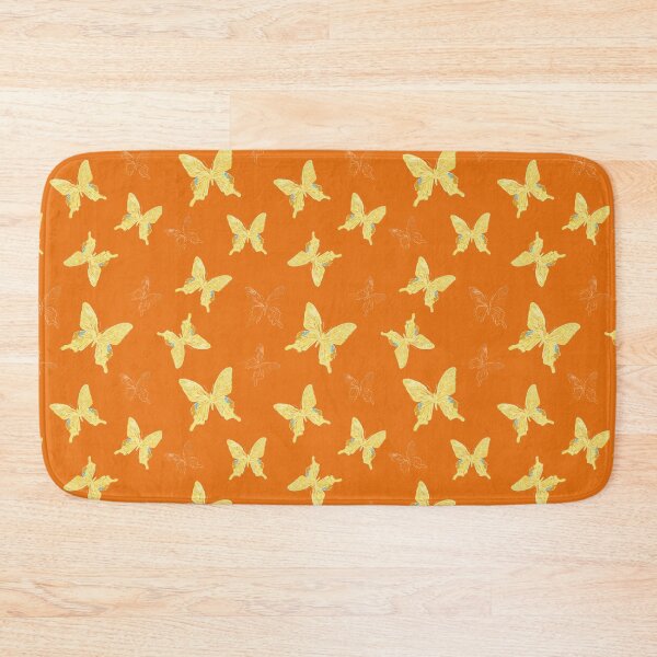 Item preview, Playful Pastel Butterflies - Rama Raya RR05 Orange designed and sold by HueyDesign.