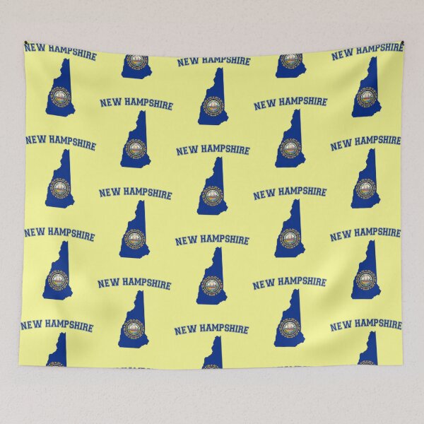 Item preview, New Hampshire State Flag - Classic Collegiate Varsity Style designed and sold by mashmosh.