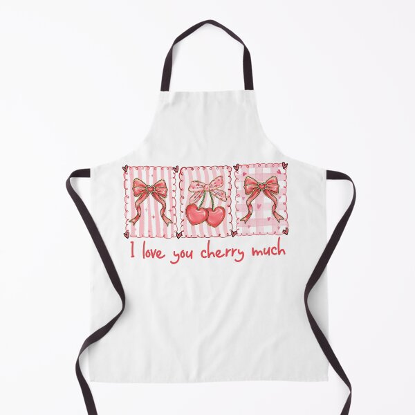 Item preview, I Love You Cherry Much, Funny Valentine, Be mine designed and sold by vintagearttee.