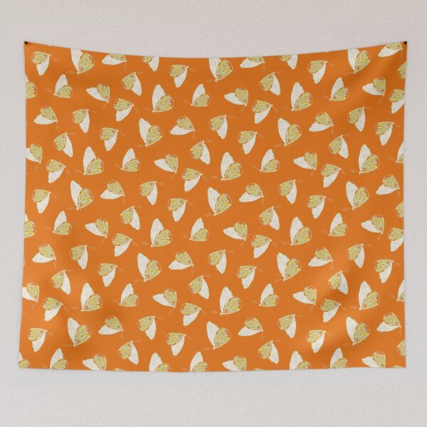 Item preview, Dreamy Pastel Side View Butterfly - Senja Wings RR08 Orange designed and sold by HueyDesign.
