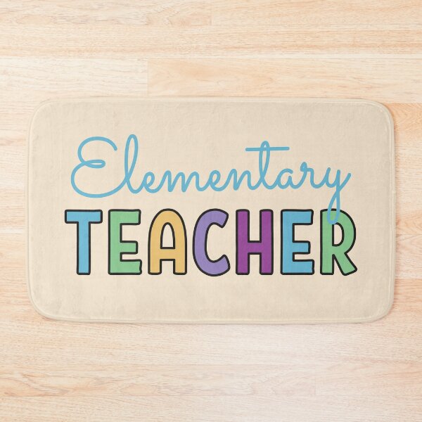 Item preview, Elementary Teacher pastel designed and sold by Think4Prints.