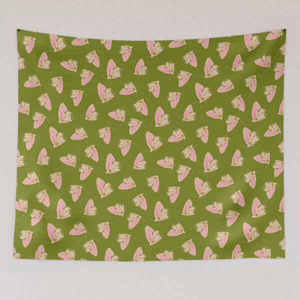 Item preview, Dreamy Pastel Side View Butterfly - Senja Wings RR10 Green designed and sold by HueyDesign.