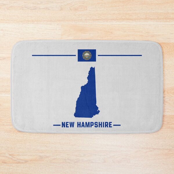Item preview, New Hampshire Pride | Classic State Map & Flag Silhouette designed and sold by mashmosh.