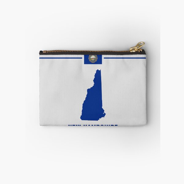 Item preview, New Hampshire Pride | Classic State Map & Flag Silhouette designed and sold by mashmosh.