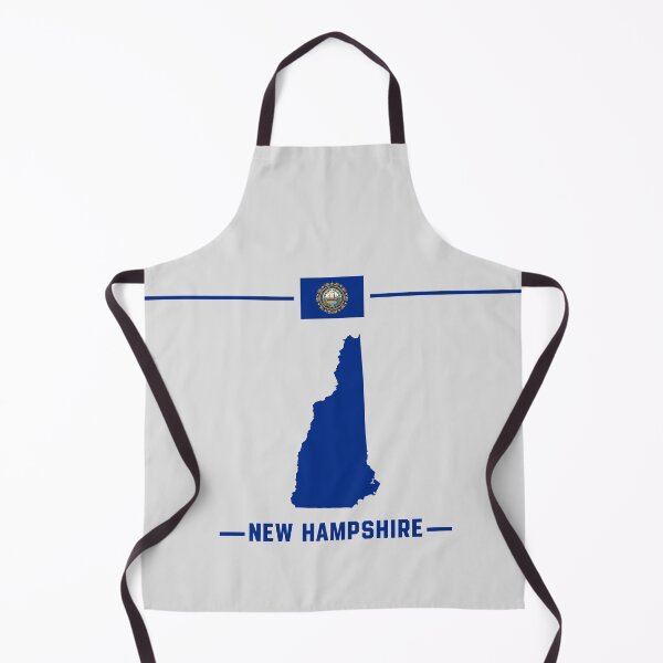 Item preview, New Hampshire Pride | Classic State Map & Flag Silhouette designed and sold by mashmosh.