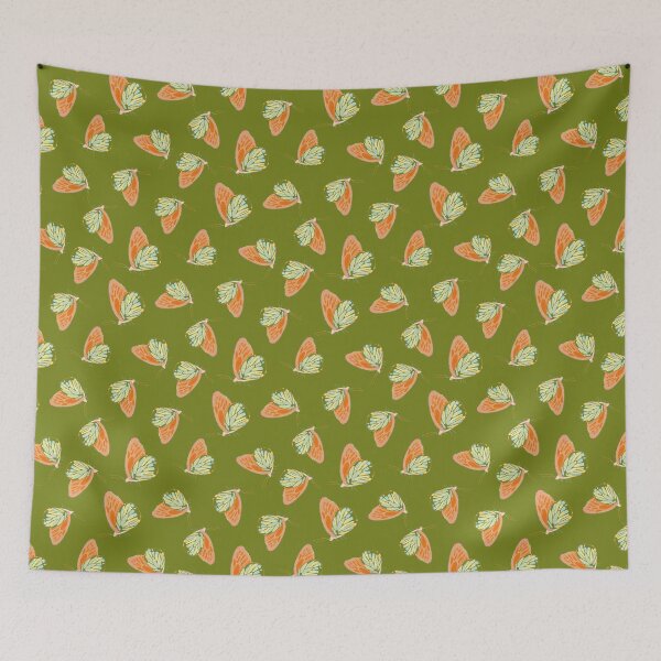 Item preview, Dreamy Pastel Side View Butterfly - Senja Wings RR12 Green designed and sold by HueyDesign.