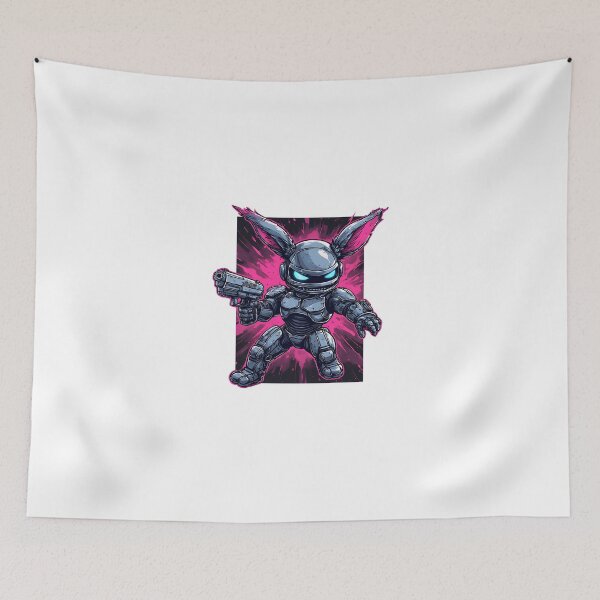 Item preview, 80s RoboBunny Comic Art designed and sold by owi-art.