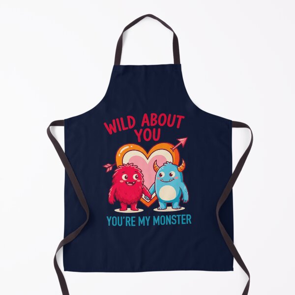 Item preview, Wild About You Valentine Monster Cute Couple designed and sold by WAMTEES.