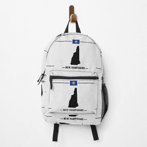 Item preview, New Hampshire State Silhouette - Live Free or Die Pride designed and sold by mashmosh.