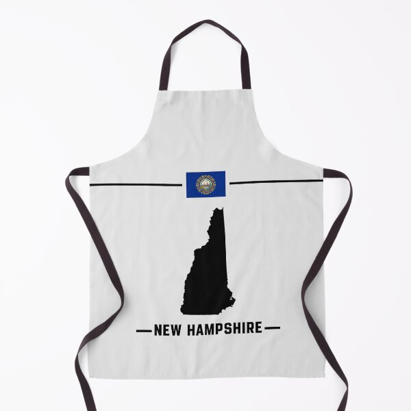 Item preview, New Hampshire State Silhouette - Live Free or Die Pride designed and sold by mashmosh.