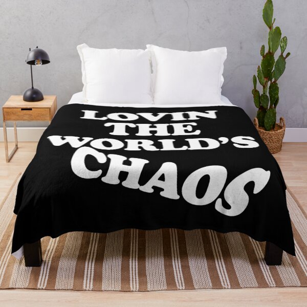 Item preview, Lovin The Worlds Chaos designed and sold by TheInkRaven.