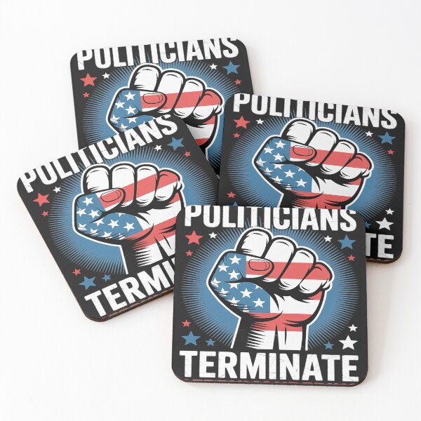 Item preview, Fuck The Politicians Terminate Gerrymandering designed and sold by BlueCreator-inc.