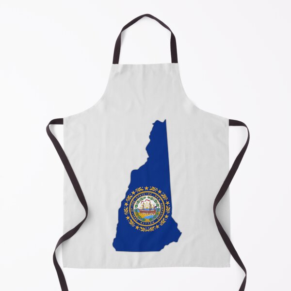 Item preview, New Hampshire State Flag Map - Granite State Pride designed and sold by mashmosh.