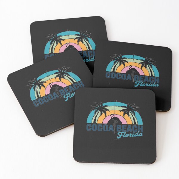 Item preview, Fun Retro Styled Cocoa Beach FL Flamingo Themed Cocoa Beach designed and sold by BlueCreator-inc.
