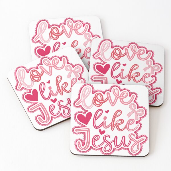 Item preview, Lace Couquette Love Like Jesus Valentine, Kiss Me, Be mine, Cupid Love, Animal Lover designed and sold by vintagearttee.