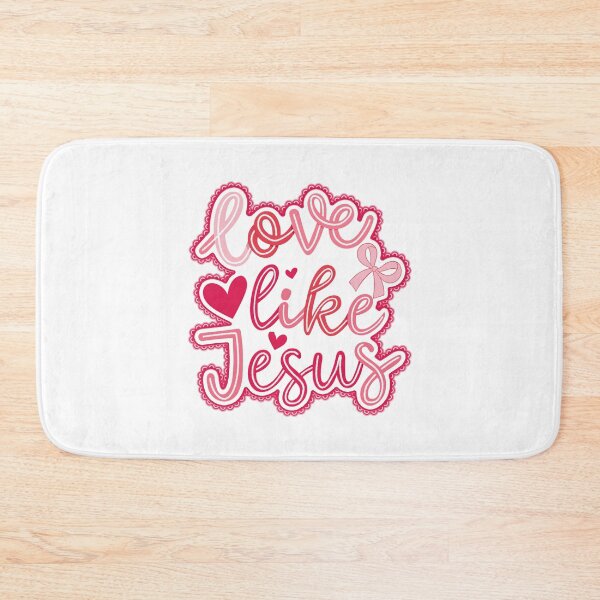 Item preview, Lace Couquette Love Like Jesus Valentine, Kiss Me, Be mine, Cupid Love, Animal Lover designed and sold by vintagearttee.