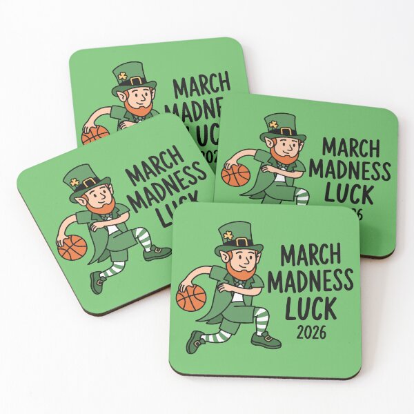 Item preview, Leprechaun Basketball "March Madness Luck 2026" designed and sold by lowbatterydept.