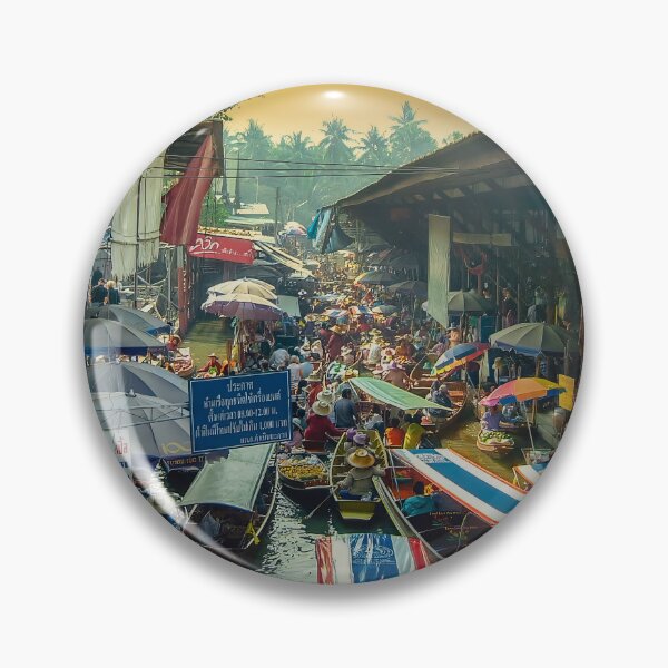 Item preview, Floating Market Damnoen Saduak Thailand designed and sold by RJW Images.