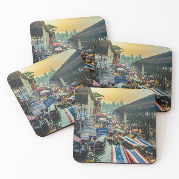 Item preview, Floating Market Damnoen Saduak Thailand designed and sold by RJW Images.