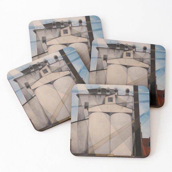 Item preview, Industrial Precision Aesthetic – Modernist Geometry Inspired by Charles Sheeler designed and sold by CleoniqueH.