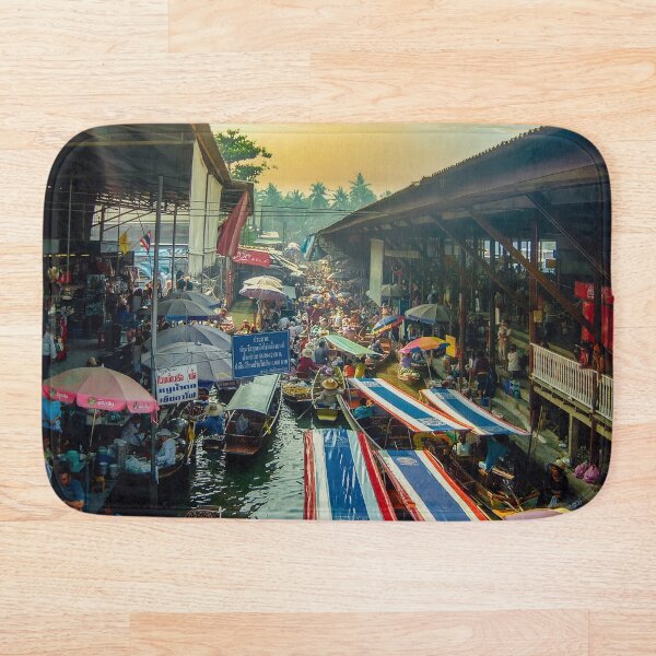 Item preview, Floating Market Damnoen Saduak Thailand designed and sold by RJW Images.