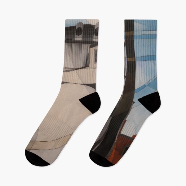 Item preview, Industrial Precision Aesthetic – Modernist Geometry Inspired by Charles Sheeler designed and sold by CleoniqueH.