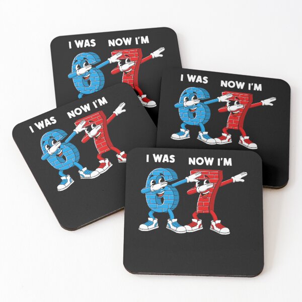 Item preview, I was 6 Now I'm 7 Year Old Birthday 67 Dabbing for Kids Boys designed and sold by Juansustait.