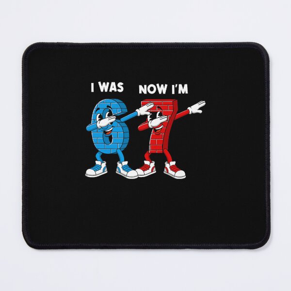 Item preview, I was 6 Now I'm 7 Year Old Birthday 67 Dabbing for Kids Boys designed and sold by Juansustait.