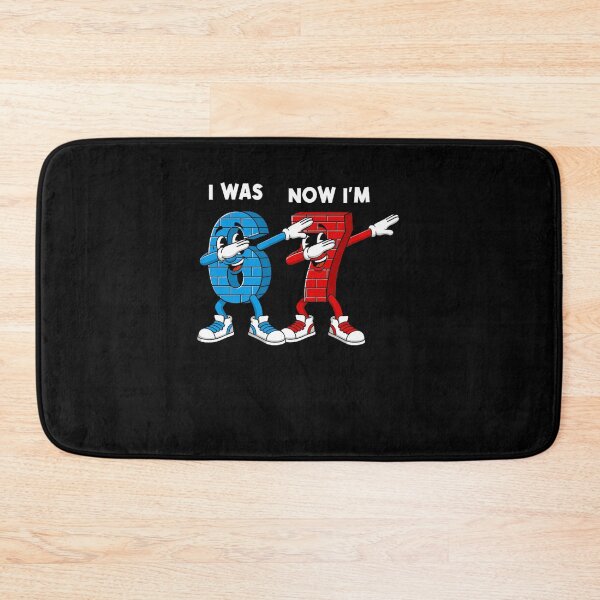 Item preview, I was 6 Now I'm 7 Year Old Birthday 67 Dabbing for Kids Boys designed and sold by Juansustait.